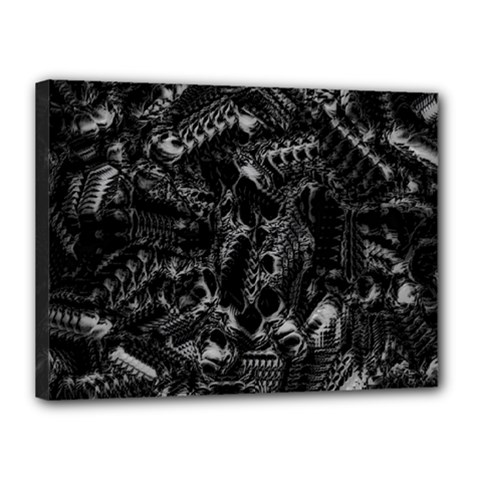 Xeno Frenzy Canvas 16  X 12  (stretched) by MRNStudios