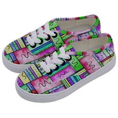 Colorful Pattern Kids  Classic Low Top Sneakers by gasi