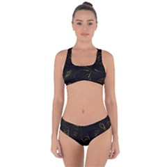 Fish 711 Criss Cross Bikini Set by Mazipoodles