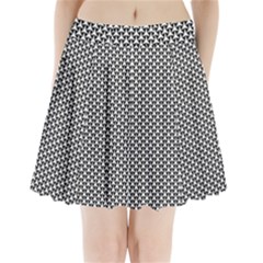 Abstract Background Pattern Geometric Pleated Mini Skirt by Ravend