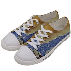 Abstract Painting Art Texture Men s Low Top Canvas Sneakers by Ravend