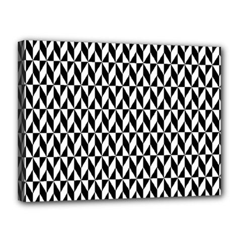 Seamless Abstract Geometric Pattern Background Canvas 16  X 12  (stretched)