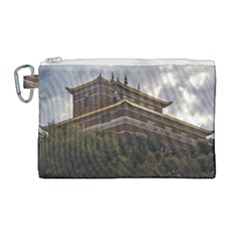 Buddhist Temple, Lavalleja, Uruguay Canvas Cosmetic Bag (large) by dflcprintsclothing