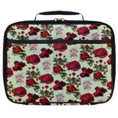 Flowers Pattern Full Print Lunch Bag