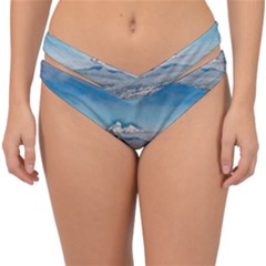Napoli - Vesuvio Double Strap Halter Bikini Bottom by ConteMonfrey