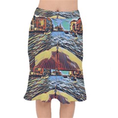Gondola View   Short Mermaid Skirt by ConteMonfrey