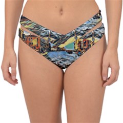 Gondola View   Double Strap Halter Bikini Bottom by ConteMonfrey