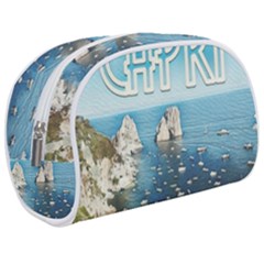 Capri, Italy Vintage Island  Make Up Case (medium) by ConteMonfrey