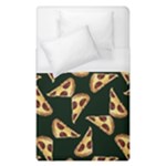 Pizza Slices Pattern Green Duvet Cover (Single Size)