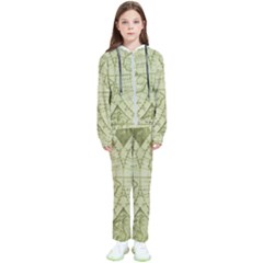 Vintage Mapa Mundi  Kids  Tracksuit by ConteMonfrey