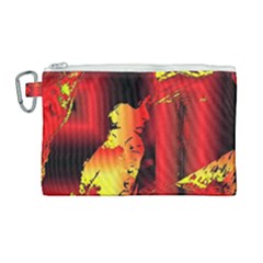 Red Light Ii Canvas Cosmetic Bag (large) by MRNStudios