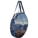 Lake in Italy Giant Round Zipper Tote View3