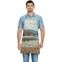 Calm Day On Lake Garda Kitchen Apron by ConteMonfrey