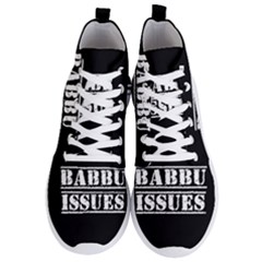 Babbu Issues - Italian Daddy Issues Men s Lightweight High Top Sneakers by ConteMonfrey