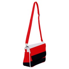 Erzya Flag Shoulder Bag With Back Zipper by tony4urban