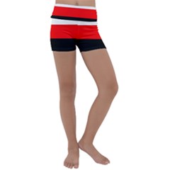 Erzya Flag Kids  Lightweight Velour Yoga Shorts