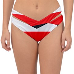 Erzya Flag Double Strap Halter Bikini Bottom