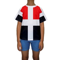 Arpitania Flag Kids  Short Sleeve Swimwear