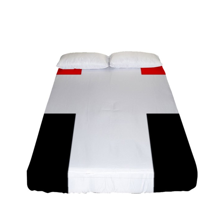 Arpitania Flag Fitted Sheet (Full/ Double Size)