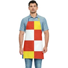 Antwerp Flag Kitchen Apron by tony4urban