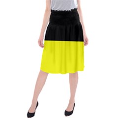 Kashubian Flag Midi Beach Skirt by tony4urban