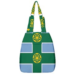 Derbyshire Flag Center Zip Backpack by tony4urban