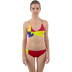 Kosicky Flag Wrap Around Bikini Set by tony4urban