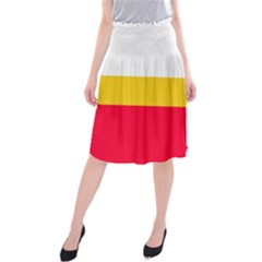 Malopolskie Flag Midi Beach Skirt by tony4urban