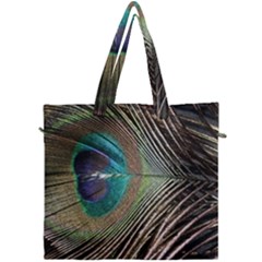 Peacock Canvas Travel Bag by StarvingArtisan