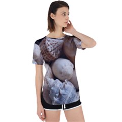 Beautiful Seashells  Perpetual Short Sleeve T-shirt by StarvingArtisan