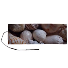Beautiful Seashells  Roll Up Canvas Pencil Holder (m) by StarvingArtisan