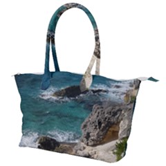 Isla Mujeres Mexico Canvas Shoulder Bag by StarvingArtisan