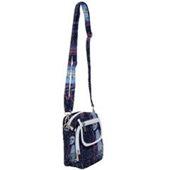 Pavement Lover Shoulder Strap Belt Bag by MRNStudios