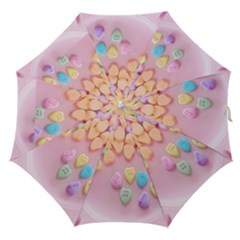 Valentine Day Heart Capsule Straight Umbrellas