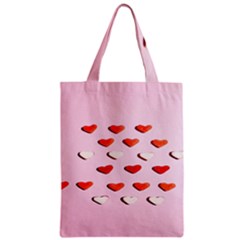 Lolly Candy  Valentine Day Zipper Classic Tote Bag by artworkshop