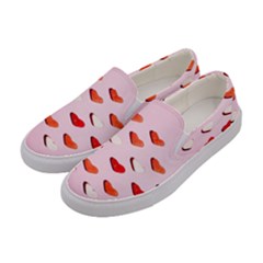 Lolly Candy  Valentine Day Women s Canvas Slip Ons by artworkshop