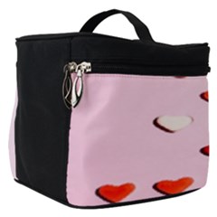 Lolly Candy  Valentine Day Make Up Travel Bag (small) by artworkshop