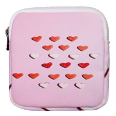 Lolly Candy  Valentine Day Mini Square Pouch by artworkshop