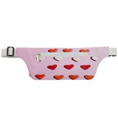 Lolly Candy  Valentine Day Active Waist Bag by artworkshop