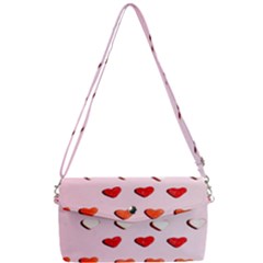 Lolly Candy  Valentine Day Removable Strap Clutch Bag by artworkshop