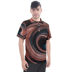 Abstrak Pattern Wallpaper Men s Polo Tee by artworkshop