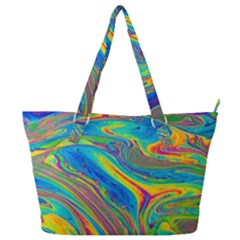 My Bubble Project Fit To Screen Full Print Shoulder Bag by artworkshop