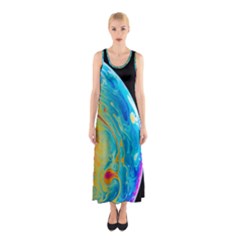 Soap Bubble Project Sleeveless Maxi Dress by artworkshop