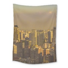 Buenos Aires City Aerial View002 Medium Tapestry by dflcprintsclothing