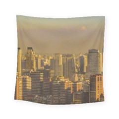 Buenos Aires City Aerial View002 Square Tapestry (small) by dflcprintsclothing