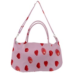 Valentine Day Heart Pattern Removal Strap Handbag