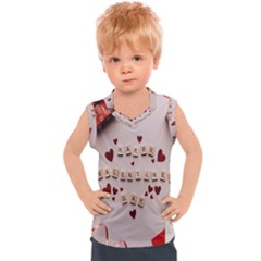 Valentine Gift Box Kids  Sport Tank Top