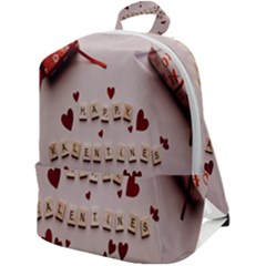 Valentine Gift Box Zip Up Backpack