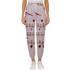 Valentine Gift Box Cropped Drawstring Pants