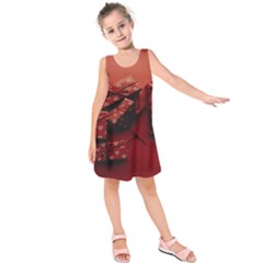 Valentines Gift Kids  Sleeveless Dress by artworkshop